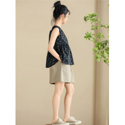 女童短褲2025新款夏季五分褲純棉兒童運動褲女孩寬松薄款外穿褲子