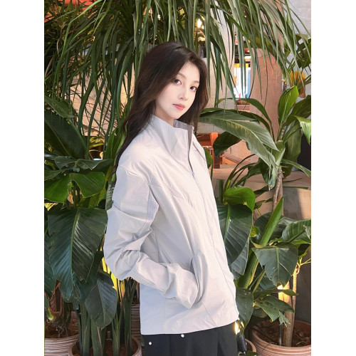 夏季立領防曬衣女2025新款設計感小衆防紫外線輕薄透氣防曬服外套