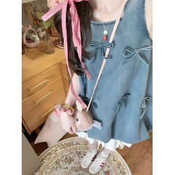 女童巨好看的連衣裙女孩絕美花苞裙子2025新款高級感大童女裝套裝