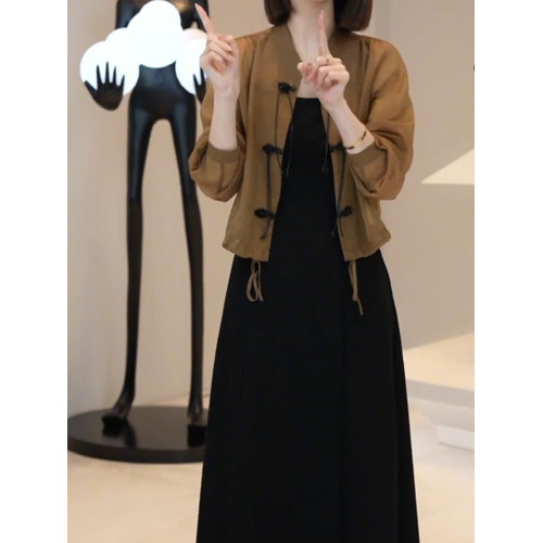 薄款防曬衣外套女夏季新款2025年爆款休閒流行短款國風新中式上衣