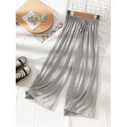 2024年新款可外穿莫代爾兒童家居褲睡褲男童防蚊褲女童休閒褲子潮