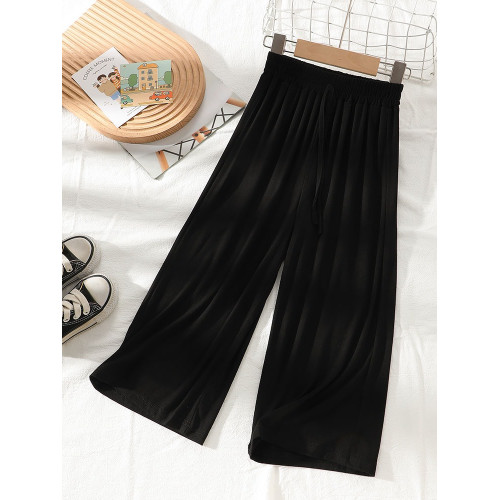 2024年新款可外穿莫代爾兒童家居褲睡褲男童防蚊褲女童休閒褲子潮