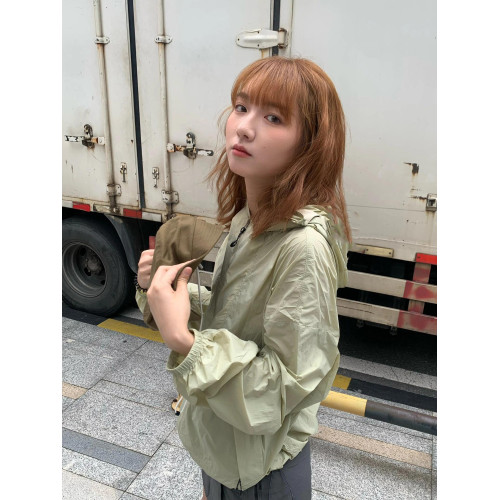 防曬衣女2025年夏季新款輕薄透氣戶外機能寬松休閒防紫外線防曬服