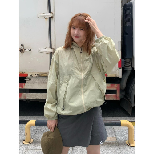 防曬衣女2025年夏季新款輕薄透氣戶外機能寬松休閒防紫外線防曬服