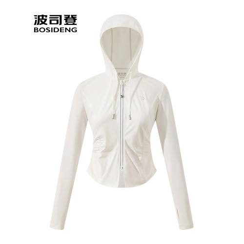 波司登防曬衣女款2025夏季新款時尚運動防紫外線短款修身顯瘦外套