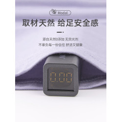 兒童冰絲莫代爾睡衣女童春秋季薄款中大童可外穿青少年套裝小女孩