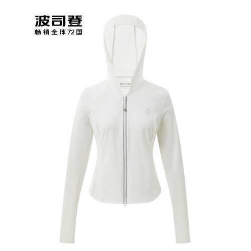 波司登修身防曬衣女短款夏季防紫外線時尚戶外運動涼感透氣防曬服