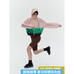 icree戶外輕薄透氣防曬衣UPF50+ 防紫外線防曬服套裝涼感運動外套