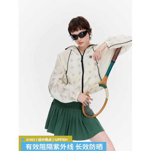 icree戶外輕薄透氣防曬衣UPF50+ 防紫外線防曬服套裝涼感運動外套