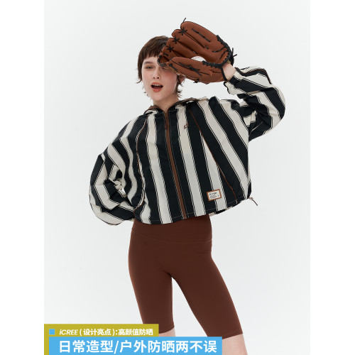 icree戶外輕薄透氣防曬衣UPF50+ 防紫外線防曬服套裝涼感運動外套
