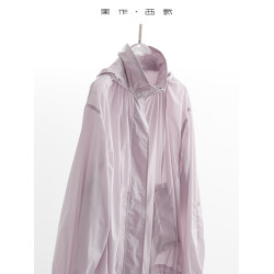 黑科技！專利級！輕薄透氣戶外防紫外線防曬衣女連帽寬松防曬服