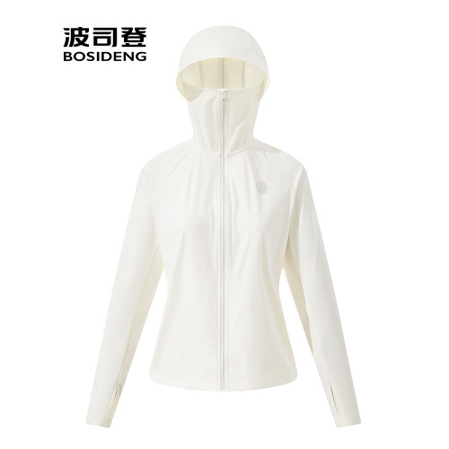 波司登防曬衣女款2025夏季新款戶外防紫外線原紗涼感透氣連帽外套