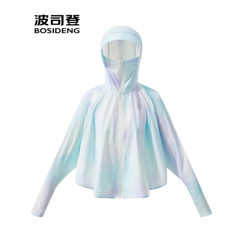 波司登2025夏季新款時尚戶外防紫外線UPF100涼感透氣短款防曬衣女