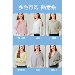 夏季冰感高倍數戶外涼感外套薄款透氣寬松防紫外線連帽休閒防曬衣