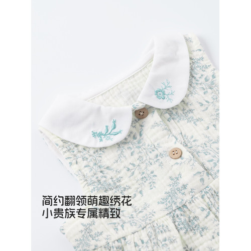 考拉蒂爾女童夏連衣裙女寶寶純棉衣服薄款背心裙子夏裝嬰兒公主裙