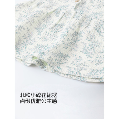 考拉蒂爾女童夏連衣裙女寶寶純棉衣服薄款背心裙子夏裝嬰兒公主裙