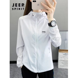 JEEP2025夏季新款戶外防曬衣女透氣百搭專業upf50+防曬服開衫外套