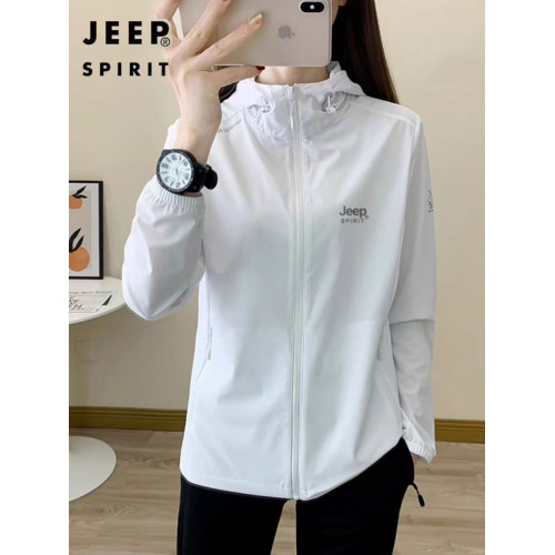 JEEP2025夏季新款戶外防曬衣女透氣百搭專業upf50+防曬服開衫外套