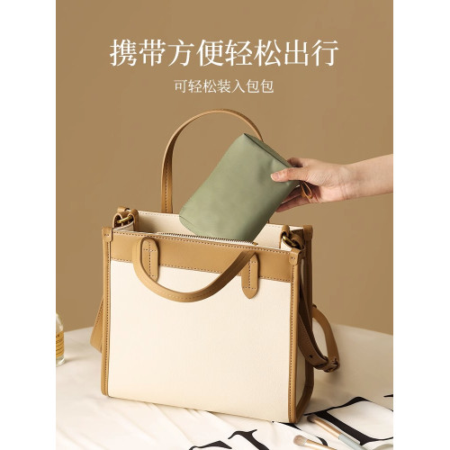 2024新款化妝包女可攜式化妝品收納包小迷你防水網紅口紅收納袋旅行