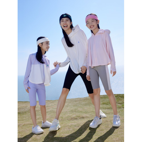 安奈兒童裝女童防曬衣外套夏冰感防曬透氣清涼寬松彈力