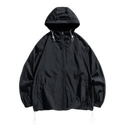 奧萊商場折釦UPF50+冰絲防曬衣男女中性風夏季輕薄外套透氣防曬服