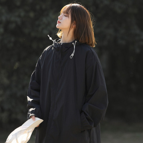 奧萊商場折釦UPF50+冰絲防曬衣男女中性風夏季輕薄外套透氣防曬服