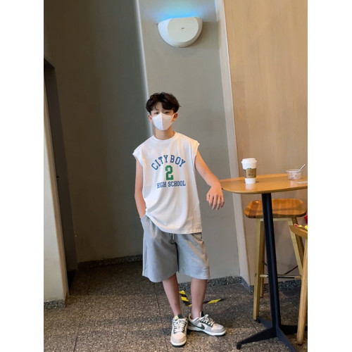 牛牛愛小鋪童裝男童褲子夏薄款親子裝大童男孩寬松運動褲夏裝短褲