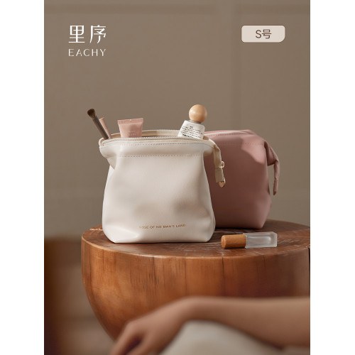 裡序化妝包可攜式小型收納包2025新款高級輕奢口紅襍物包旅行迷你