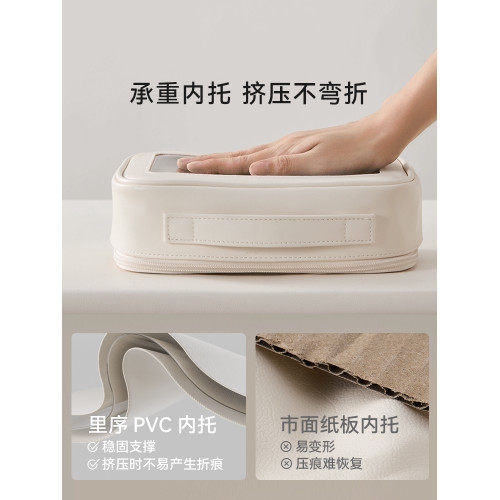 裡序化妝包輕奢高級可攜式外出2025新款大容量旅行洗漱收納包襍物包
