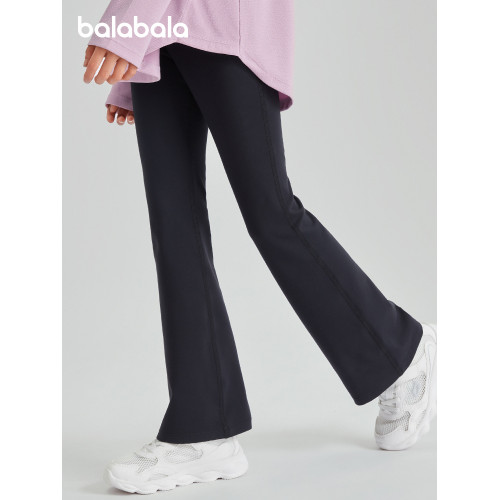 巴拉巴拉女童長褲大童彈力速乾瑜伽褲兒童修身微喇褲夏裝新款童裝 巴拉巴拉女童長褲大童彈力速乾瑜伽褲兒童修身微喇褲夏裝新款童裝