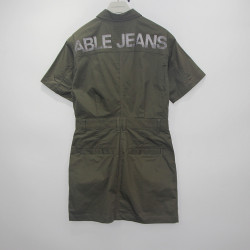 ABLE JEANS女士連身裙夏季新品立體工裝街頭潮流機能款休閒連體衣