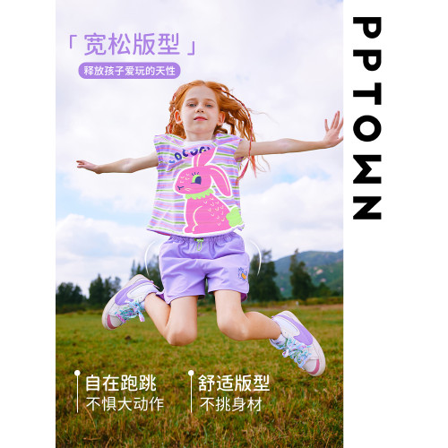 女童短褲2025新款春夏季兒童輕薄款速乾褲大童休閒運動褲寬松褲子