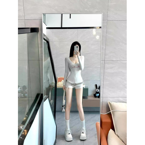 Gentle春季新款蕾絲印花修身彈力瑜伽褲健身服休閒辣妹連體衣