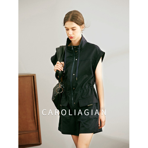 Carolingian意大利小衆設計！高階松弛感連體褲女 重工連體衣