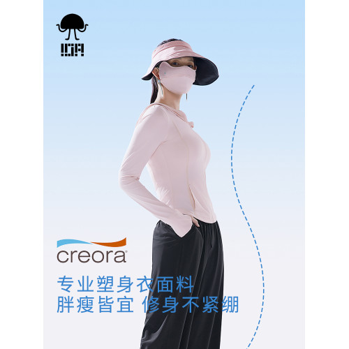 香港10A 防曬2025年春夏季新款女運動外套涼感修身顯瘦連帽防曬衣