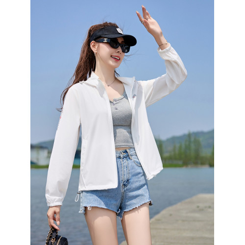 防曬衣女2025夏季新款修身輕薄透氣戶外運動冰絲今年流行爆款外套