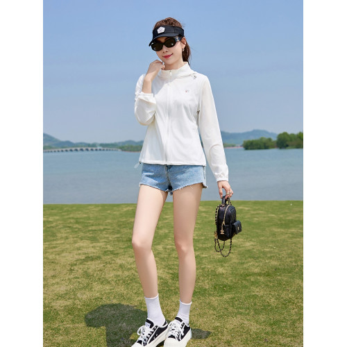 防曬衣女2025夏季新款修身輕薄透氣戶外運動冰絲今年流行爆款外套