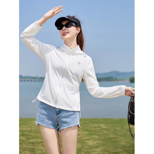 防曬衣女2025夏季新款修身輕薄透氣戶外運動冰絲今年流行爆款外套