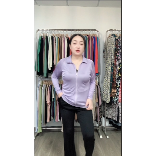 真絲防曬衣女夏季輕薄防紫外線長袖外套純色立翻領拉鍊上衣連手套
