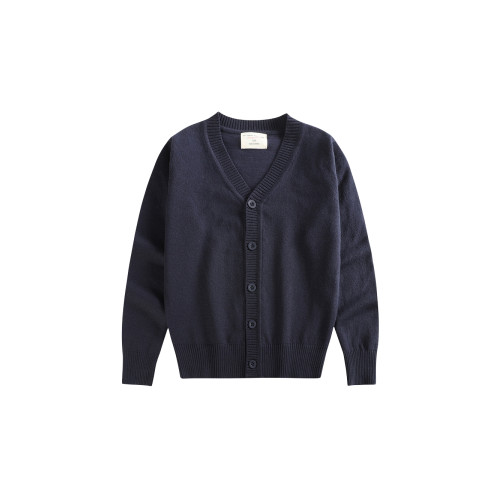 春秋季學院風女童V領外套白色兒童毛衣開衫親子裝中大男童針織衫 春秋季學院風女童V領外套白色兒童毛衣開衫親子裝中大男童針織衫