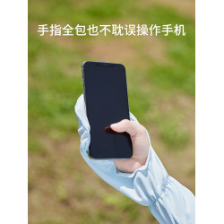 騎電動車冰絲防曬衣長款UPF50女戶外全身防紫外線寬松夏季涼透氣