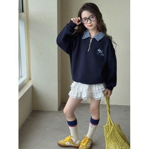 女童半身裙秋季2025新款兒童韓版蓬蓬蛋糕裙短裙子女孩洋氣公主裙
