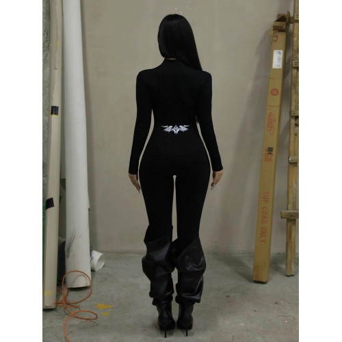 222ANGLE 雙層加壓腰臀比辣妹卡戴珊歐美 Cat Suit 002緊身連體衣