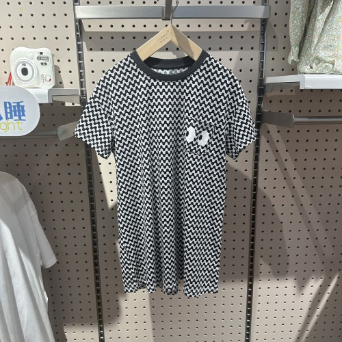粒粒仔兒童家居服成人親子裝睡衣套裝睡裙莫代爾薄透氣均衡短