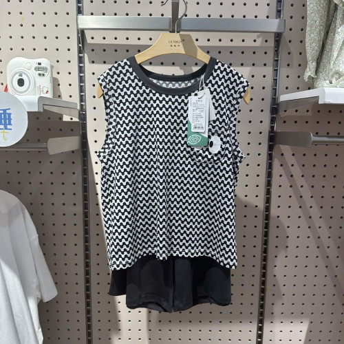 粒粒仔兒童家居服成人親子裝睡衣套裝睡裙莫代爾薄透氣均衡短