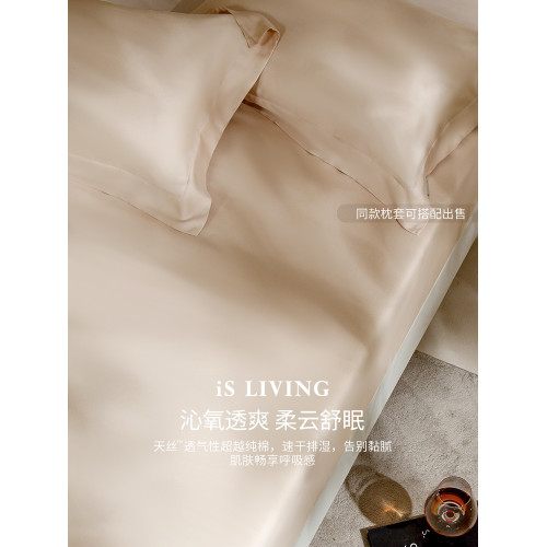 奧地利進口天絲裸睡床笠A類高品質萊賽爾超柔夏季枕套床笠三件套