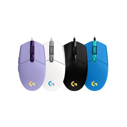 羅技G102二代有線遊戯滑鼠RGB炫光辦公桌上型電腦外設CF電競LOL