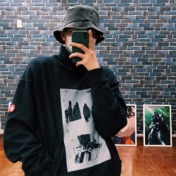 CAVEMPT日系潮牌CAV EMPT CE衛衣圓領東京復古重磅打底衫男女情侶