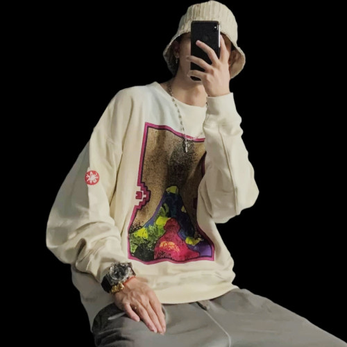CAVEMPT日系潮牌CAV EMPT CE衛衣圓領東京復古重磅打底衫男女情侶