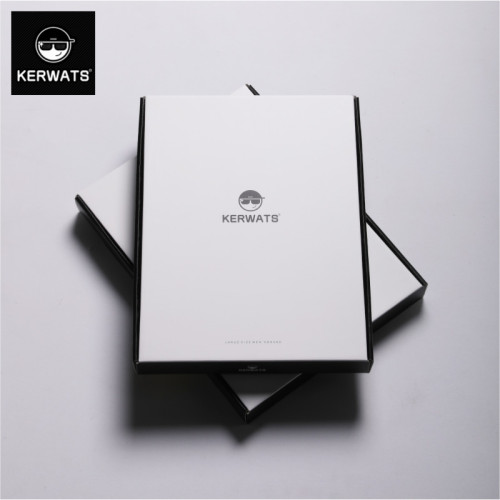 KERWATS衛衣男潮宇航員胸花簡約百搭加肥加大無性別女圓領打底衫